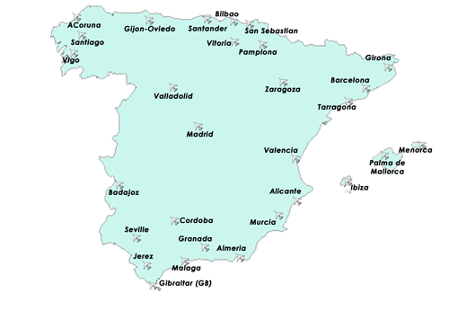 Airports of Spain